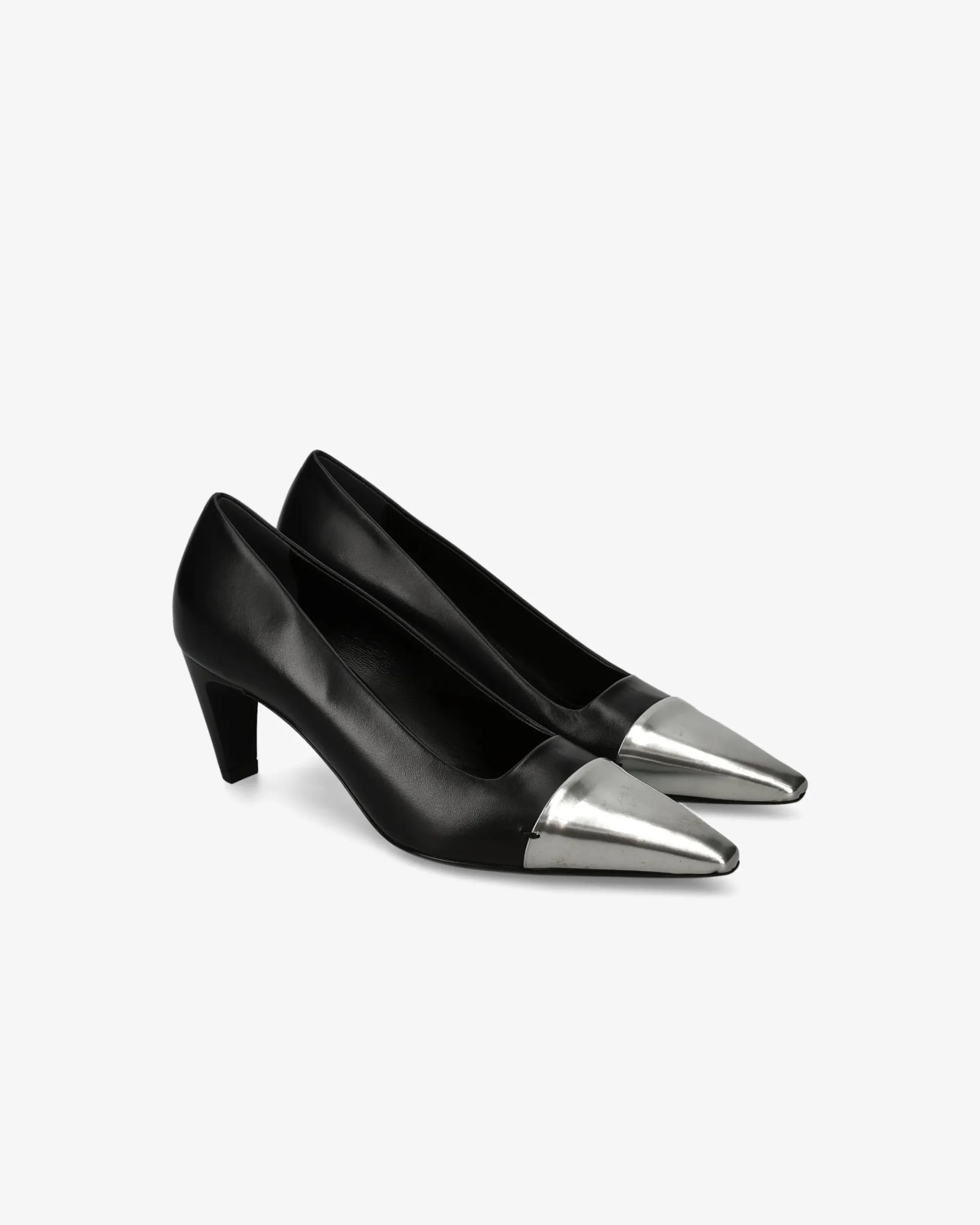 Premiata Décolleté Cher in vitello iron e nero>Donna Décolleté