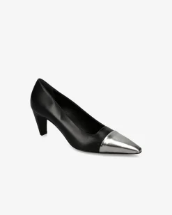 Premiata Décolleté Cher in vitello iron e nero>Donna Décolleté