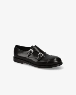 Premiata Doppia fibbia trendy nero>Uomo Fibbie