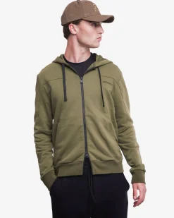 Premiata Felpa con cappuccio in cotone e nylon>Uomo Felpe E T-Shirt