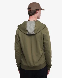 Premiata Felpa con cappuccio in cotone e nylon>Uomo Felpe E T-Shirt