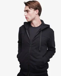 Premiata Felpa con cappuccio in cotone e nylon>Uomo Felpe E T-Shirt