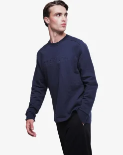 Premiata Felpa in cotone con ricamo>Uomo Felpe E T-Shirt|Felpe E T-Shirt