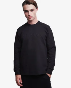 Premiata Felpa in cotone con ricamo>Uomo Felpe E T-Shirt|Felpe E T-Shirt