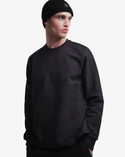 Premiata Felpa in cotone con ricamo>Uomo Felpe E T-Shirt|Felpe E T-Shirt