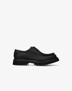 Premiata Lace-up Shoes in black custo leather>Uomo Stringate