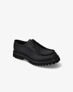 Premiata Lace-up Shoes in black custo leather>Uomo Stringate
