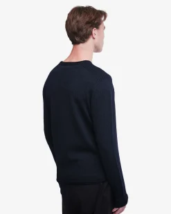 Premiata Maglia girocollo oversize in lana>Uomo Maglieria