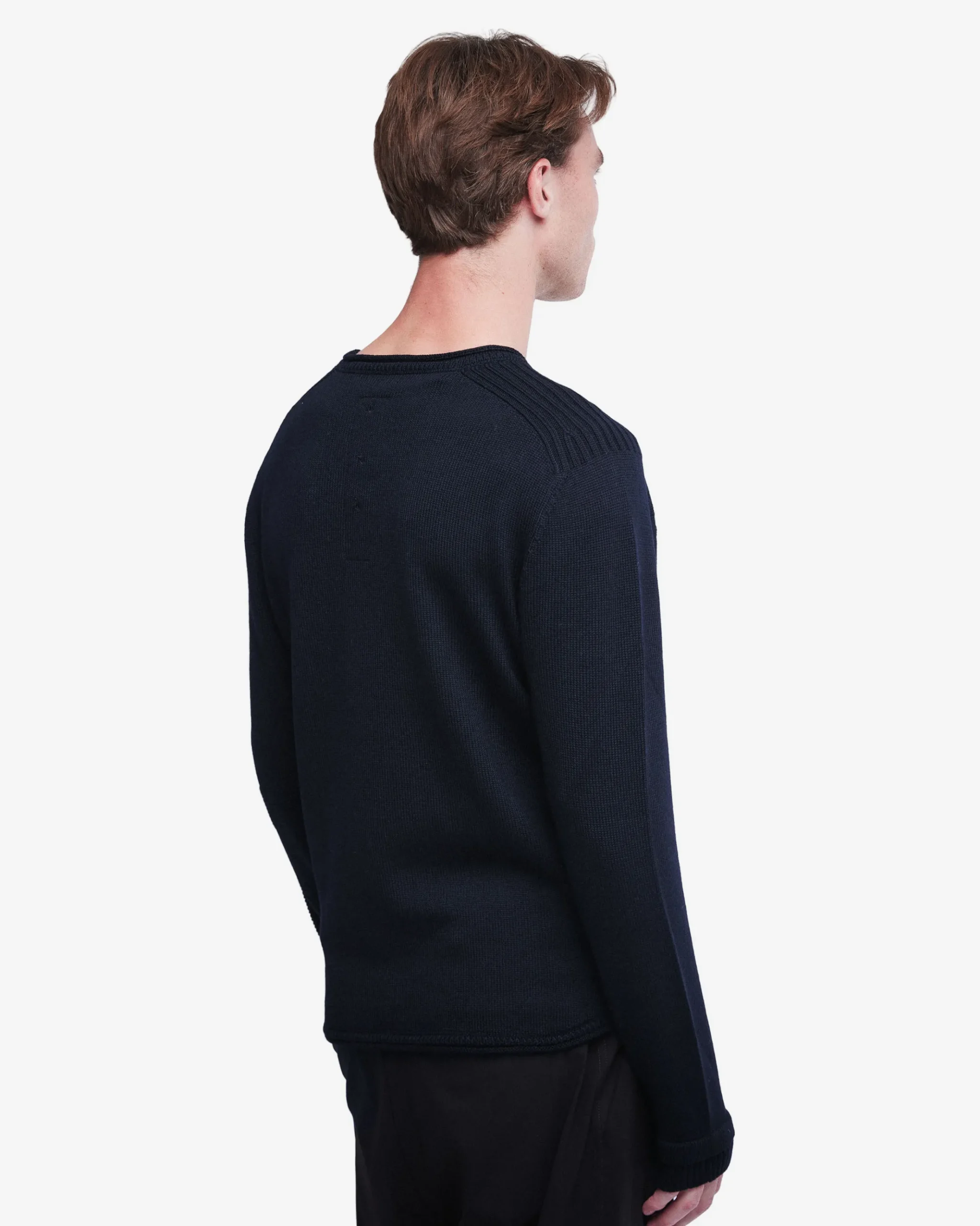Premiata Maglia girocollo oversize in lana>Uomo Maglieria