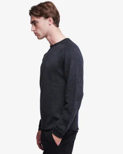 Premiata Maglia girocollo oversize in lana>Uomo Maglieria