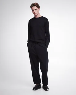 Premiata Maglia girocollo oversize in lana>Uomo Maglieria