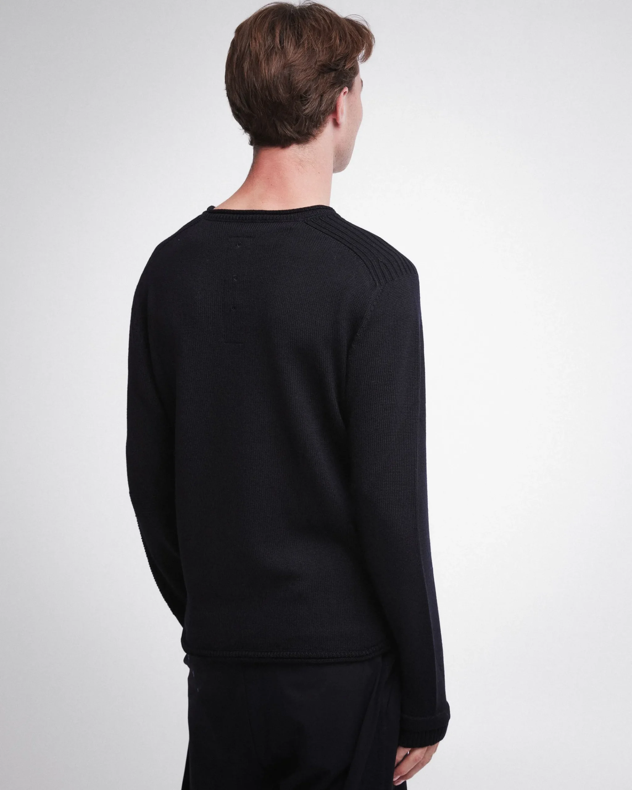 Premiata Maglia girocollo oversize in lana>Uomo Maglieria