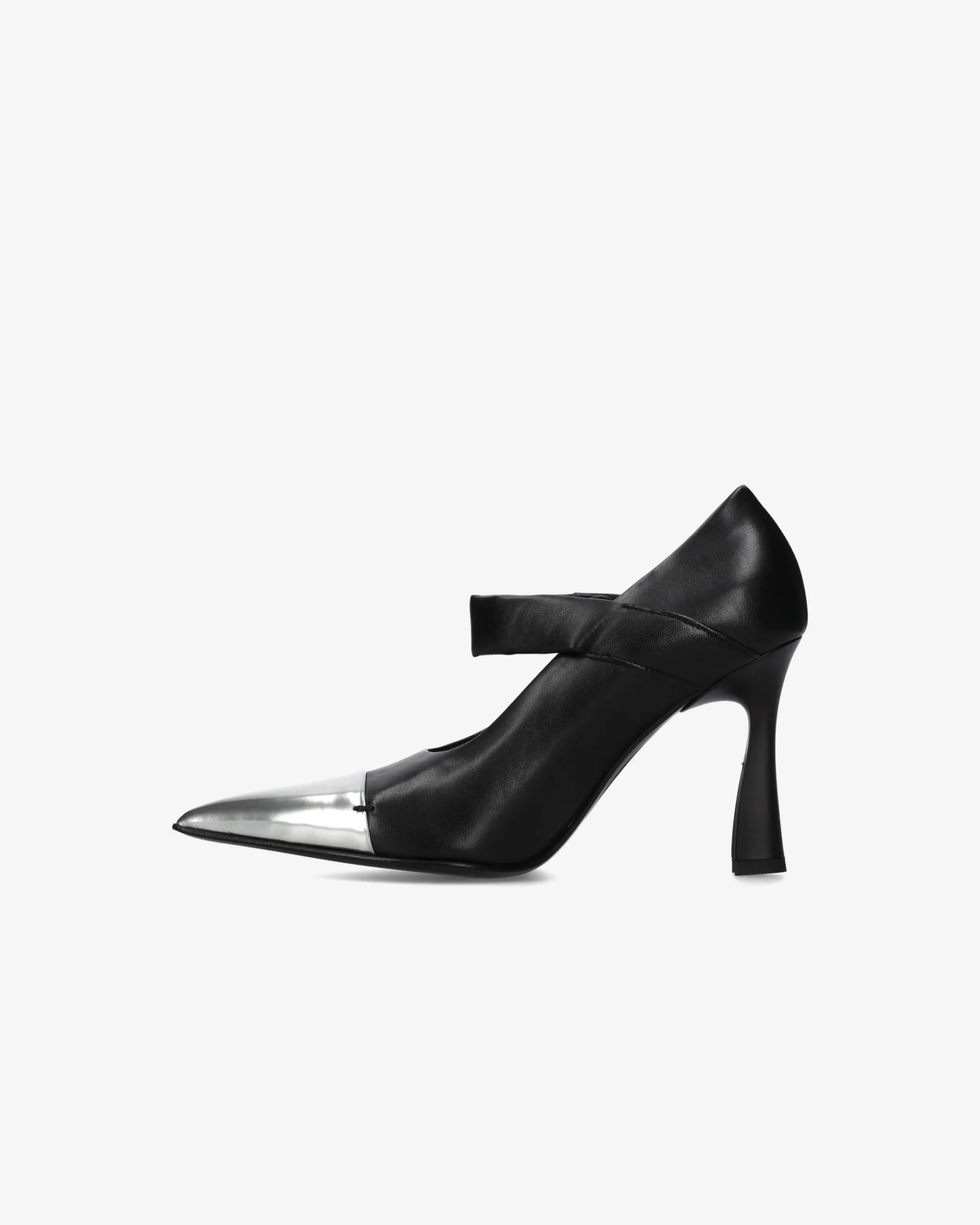Premiata Mary Jane metal iron e nero>Donna Décolleté