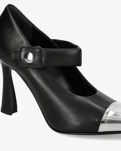 Premiata Mary Jane metal iron e nero>Donna Décolleté