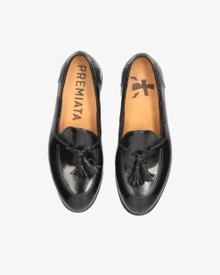 Premiata Mocassini Cola king brass nero>Uomo Mocassini