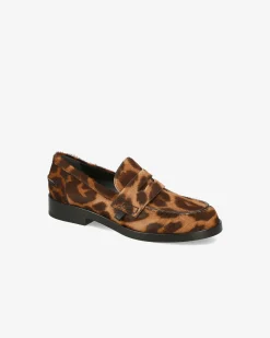 Premiata Mocassini Siria in pony leopardo>Donna Mocassini