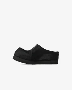 Premiata Sabot in cavallino nero>Donna Slippers E Mules