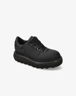 Premiata Scarpe Cal in gommato nero>Donna Stringate