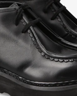 Premiata Scarpe Cal in pelle elba nero>Uomo Stivali