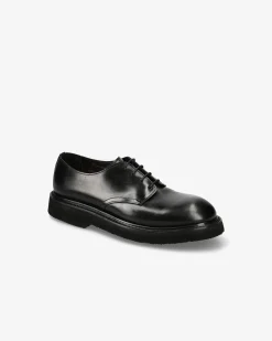 Premiata Scarpe stringate in cavallo cera nero>Uomo Stringate