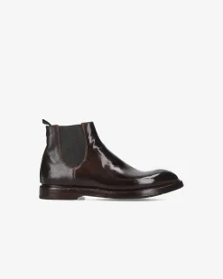 Premiata Stivaletti Charles in cavallo king chestnut>Uomo Stivali