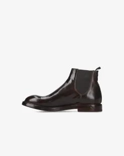 Premiata Stivaletti Charles in cavallo king chestnut>Uomo Stivali