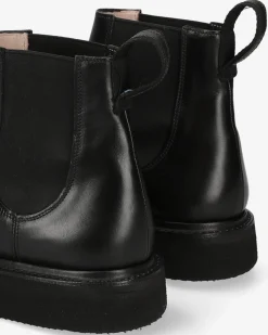 Premiata Stivaletti Chelsea in pelle cera nero>Uomo Stivali