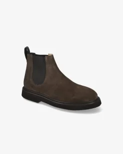 Premiata Stivaletti Chelsea in suede rain>Uomo Stivali