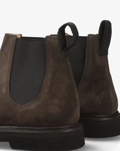 Premiata Stivaletti Chelsea in suede rain>Uomo Stivali