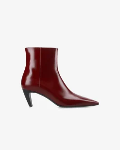 Premiata Stivaletti Cher con tacco mousse bordeaux>Donna Stivali E Stivaletti