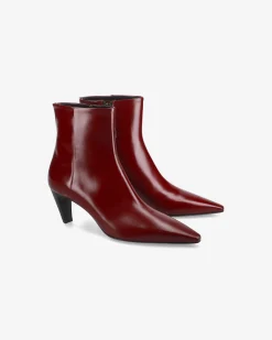 Premiata Stivaletti Cher con tacco mousse bordeaux>Donna Stivali E Stivaletti