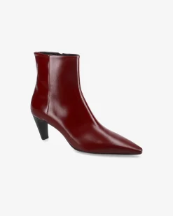 Premiata Stivaletti Cher con tacco mousse bordeaux>Donna Stivali E Stivaletti