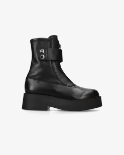 Premiata Stivaletti in Nappa nappa nero>Donna Stivali E Stivaletti