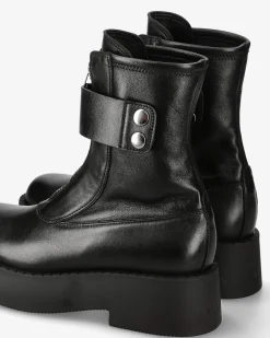 Premiata Stivaletti in Nappa nappa nero>Donna Stivali E Stivaletti