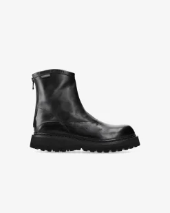 Premiata Stivaletti in pelle di cavallo lux nero>Uomo Stivali