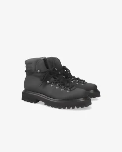 Premiata Stivaletti Jake in gommato nero>Donna Stivali E Stivaletti