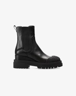 Premiata Stivaletti Jiro in vitello gaucho nero>Donna Stivali E Stivaletti