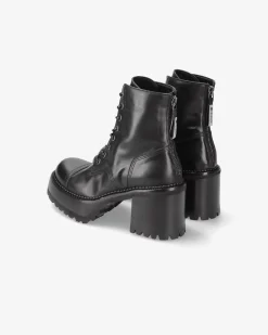 Premiata Stivaletti McQueen in vitello gaucho nero>Donna Stivali E Stivaletti