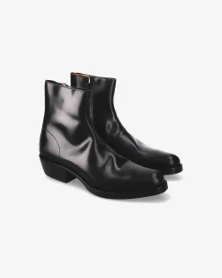 Premiata Stivaletti Min in pelle king nero>Uomo Stivali
