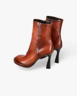 Premiata Stivaletti Sole in vitello atena cuoio>Donna Stivali E Stivaletti