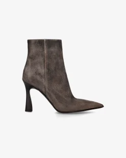 Premiata Stivaletto Meigi in camoscio old nero>Donna Stivali E Stivaletti