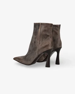 Premiata Stivaletto Meigi in camoscio old nero>Donna Stivali E Stivaletti