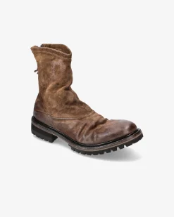Premiata Stivali in suede vinza brass sigaro>Uomo Stivali