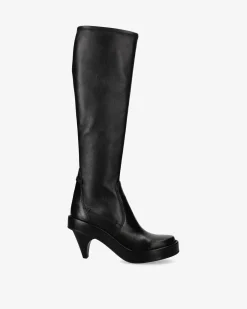 Premiata Stivali Rose in nappa neri>Donna Stivali E Stivaletti
