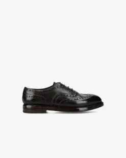 Premiata Stringata Brogue king brass chestunt>Uomo Stringate