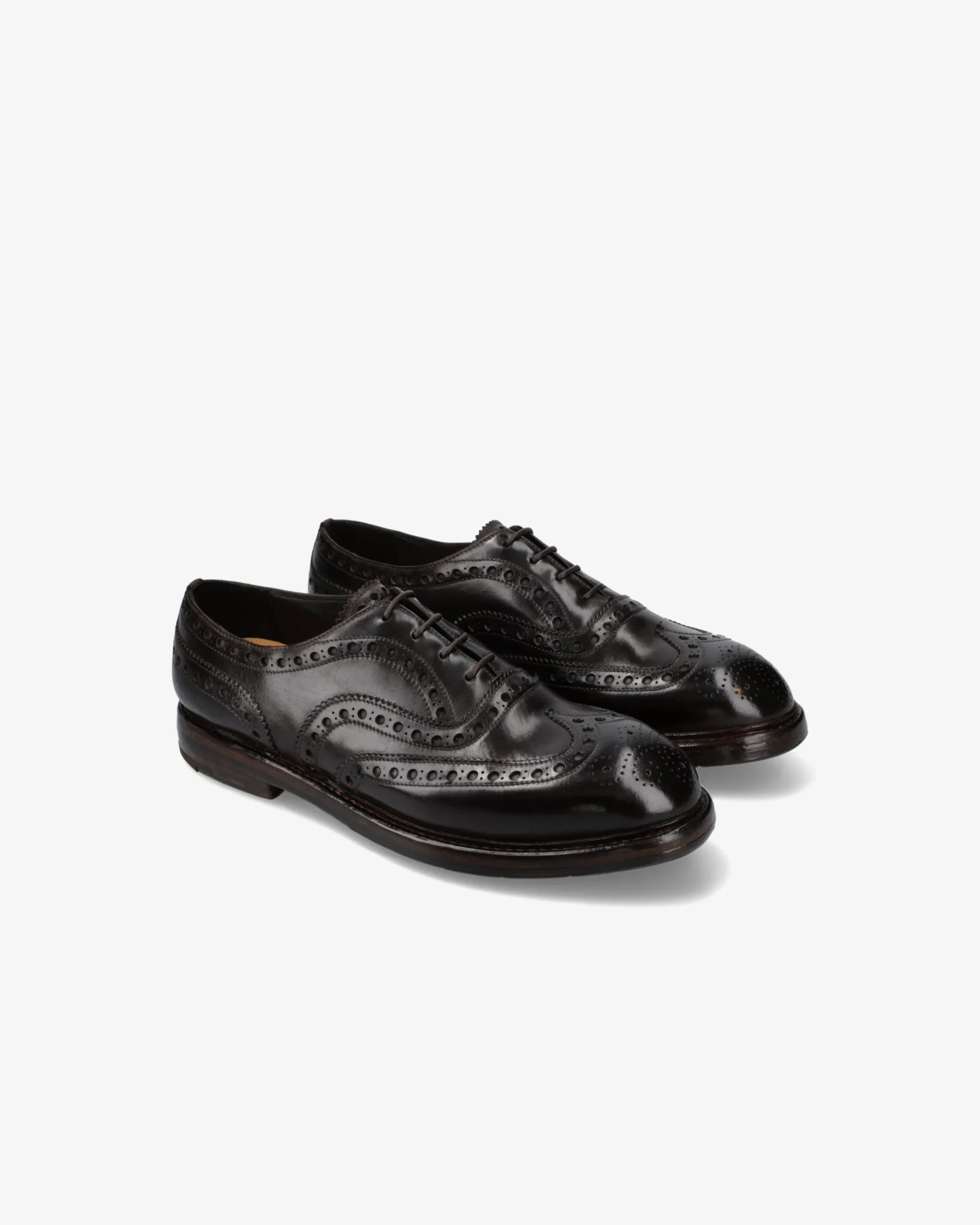Premiata Stringata Brogue king brass chestunt>Uomo Stringate