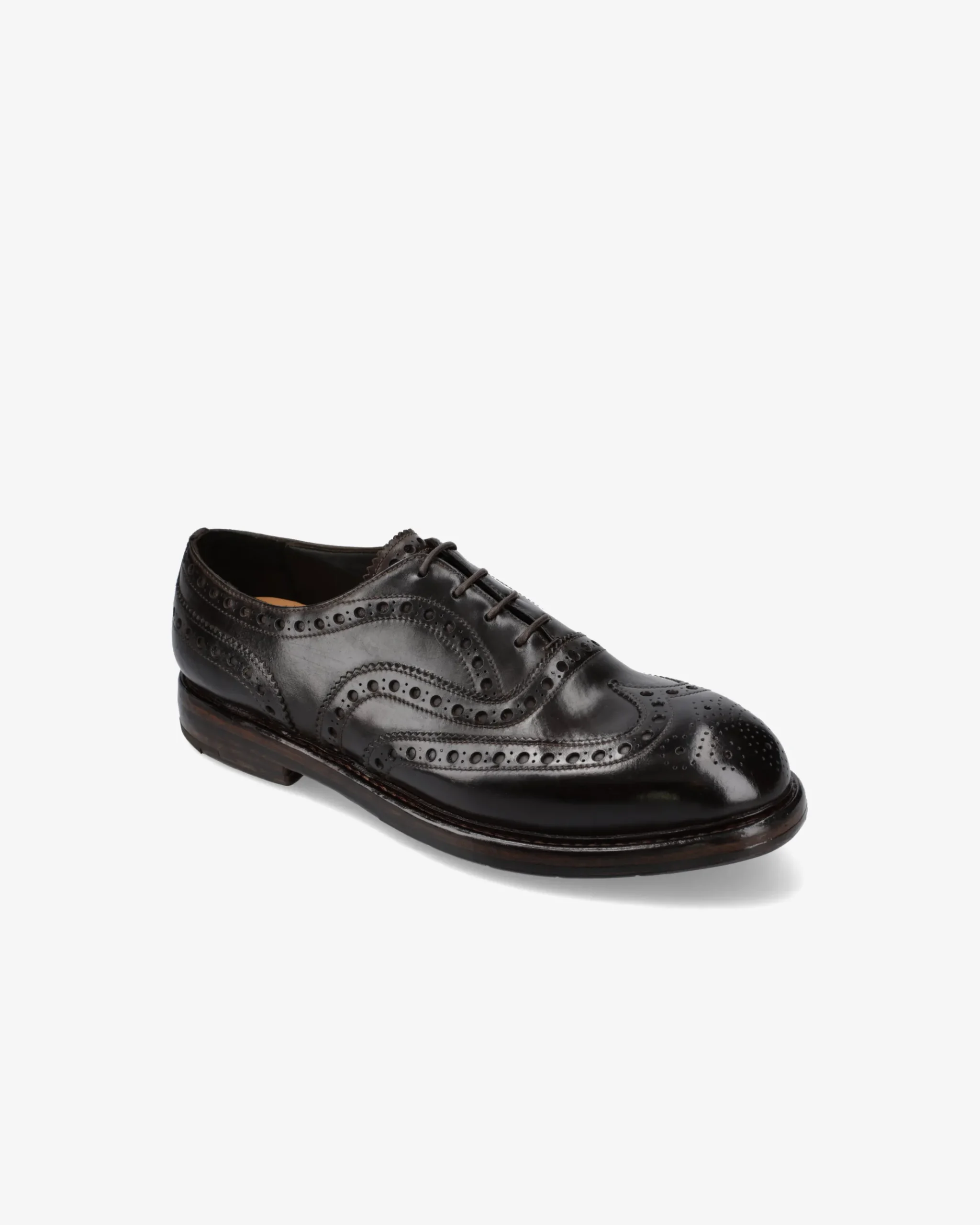 Premiata Stringata Brogue king brass chestunt>Uomo Stringate