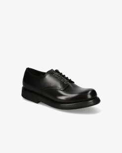 Premiata Stringata in vitello box nero>Uomo Stringate