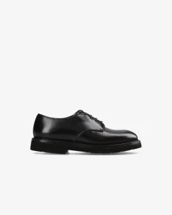 Premiata Stringate in pelle ciclone nero>Uomo Stringate