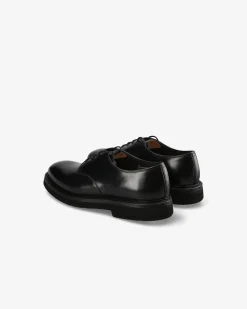 Premiata Stringate in pelle ciclone nero>Uomo Stringate